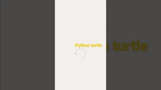 Modular Snowman Using Python Turtle