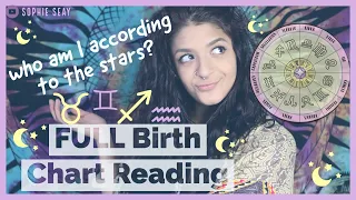 COSTAR BIRTH CHART READING ALL OF MY SIGNS