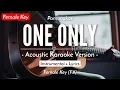 One Only (Karaoke Akustik) - Pamungkas (Female Key | HQ Audio)