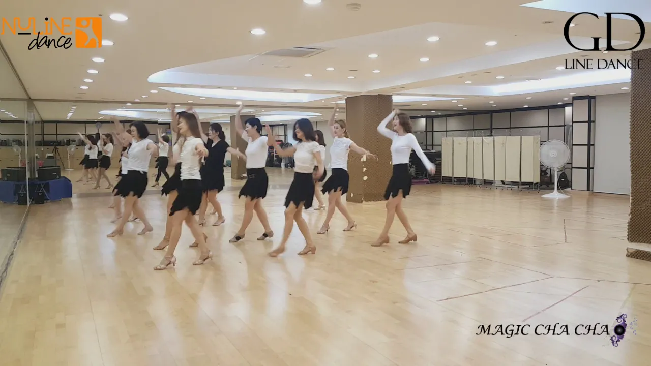 Magic Cha Cha - Line Dance (GD-Nuline Dance Korea)