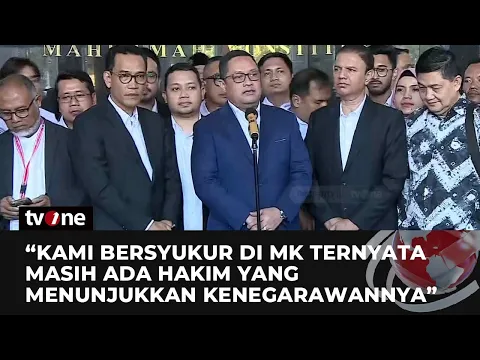 Permohonan Gugatan Ditolak, Tim Hukum Anies-Muhaimin Tetap Apresiasi Para Hakim: Luar Biasa