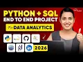 Complete Data Analytics Portfolio Project with Python and SQL in 2 Hours 2026 Guide
