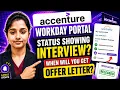 Accenture Workday Status Showing Interview When Will You Get the Offer Letter Active No long