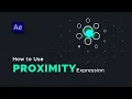 Motion Graphics Animation Tutorial In After Effects Proximity - No Plugin Required Learn In 2Min