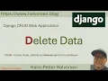 Django CRUD App Part 8 - Delete Data