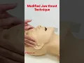 Modified Jaw thrust technique