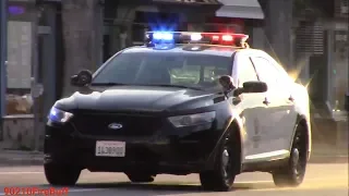 Multiple LAPD West LA Units Responding Code 3 to a Man with a Gun