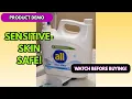 all Free Clear Detergent Demo Sensitive Skin Safe Large Load Bottle Review