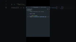Remove punctuation from a string