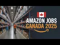 How To Apply For Amazon Warehouse Jobs In Canada 2025