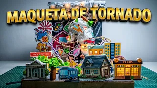 MAQUETA DE TORNADO 