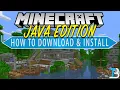 How To Download Install Minecraft on PC Minecraft Java Edition