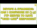 DevOps SysAdmins Can I configure IIS 7 5 FTP Server to have unix-like responses