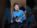 Lagu #bass #bassplayer #music #riff #bassjam #practice #fyp #tedngone #metal