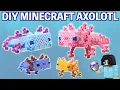 DIY Minecraft Axolotl Perler Bead Figure Tutorial