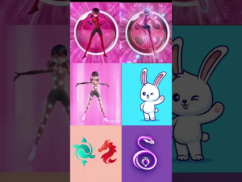 All new Ladybug transformations 💖 // Sugarcrash // #miraculous #ladybug #fyp #demon
