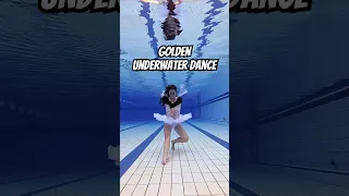 Golden Dance KPop Demon Hunters But Underwater Ballerina 