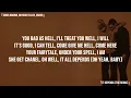Chris Brown - It Depends (The Remix) (feat. Bryson Tiller & USHER) [Clean - Lyrics]