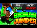 BIGGEST GREEN WINDOW BIG MAN JUMPSHOT NBA 2K24 NEXT GEN CURRENT GEN BEST BIG MAN JUMPSHOT 2K24