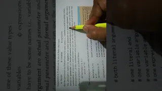 Cbse working with function Arguments and parameters passing parameters - 1
