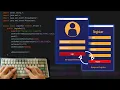 ASMR Programming - Modern Login Register GUI