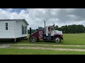 Moving a mobile home