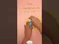 Ten Commandments short