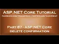 ASP NET Core delete confirmation