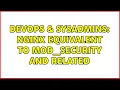 DevOps SysAdmins Nginx equivalent to mod - security and related 3 Solutions