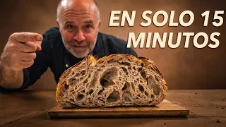 Logré hacer Pan de Masa Madre en 15 Minutos