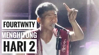 Download FOURTWNTY - MENGHITUNG HARI 2 (with lyric) | Anda Cover | Live From Authenticity Fest - Palembang MP3