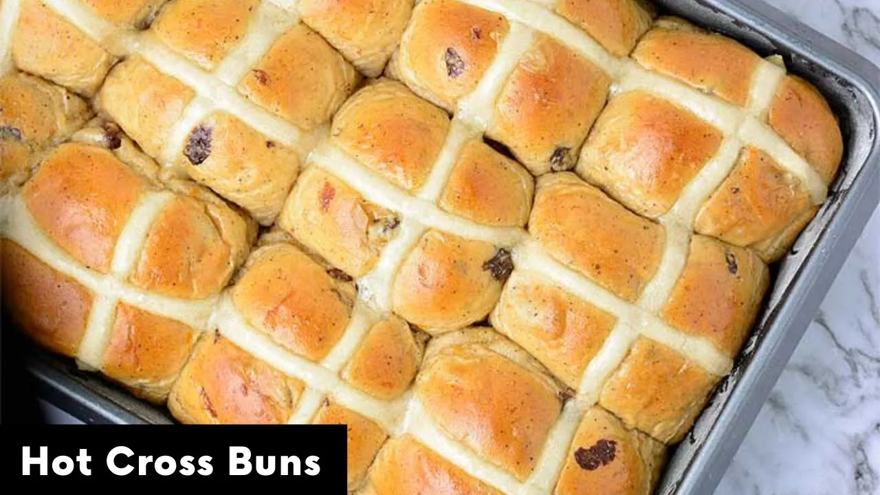 Sweet Spiced Hot Cross Buns    Chef Lola