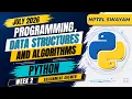 Programming Data Structures And Algorithms Using Python Week 02 Assignment Answers July 2026