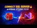 How to Connect SQL Server with Visual Studio 2026 C Database Connection Tutorial