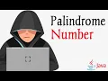 Palindrome Number while loop Iterative Construct In Java