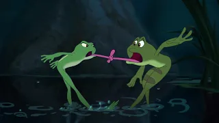 The Princess And The Frog Tiana And Naveen Get Tongue Tied Disney Princess 