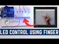 How to controll LED Using Python Arduino OpenCV Python Arduino Projects