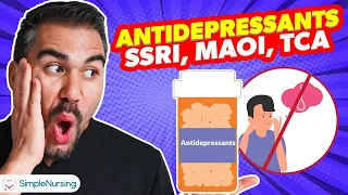 Antidepressants Made Simple SSRIs MAOIs TCAs SNRIs NCLEX Safety Tips for Nursing