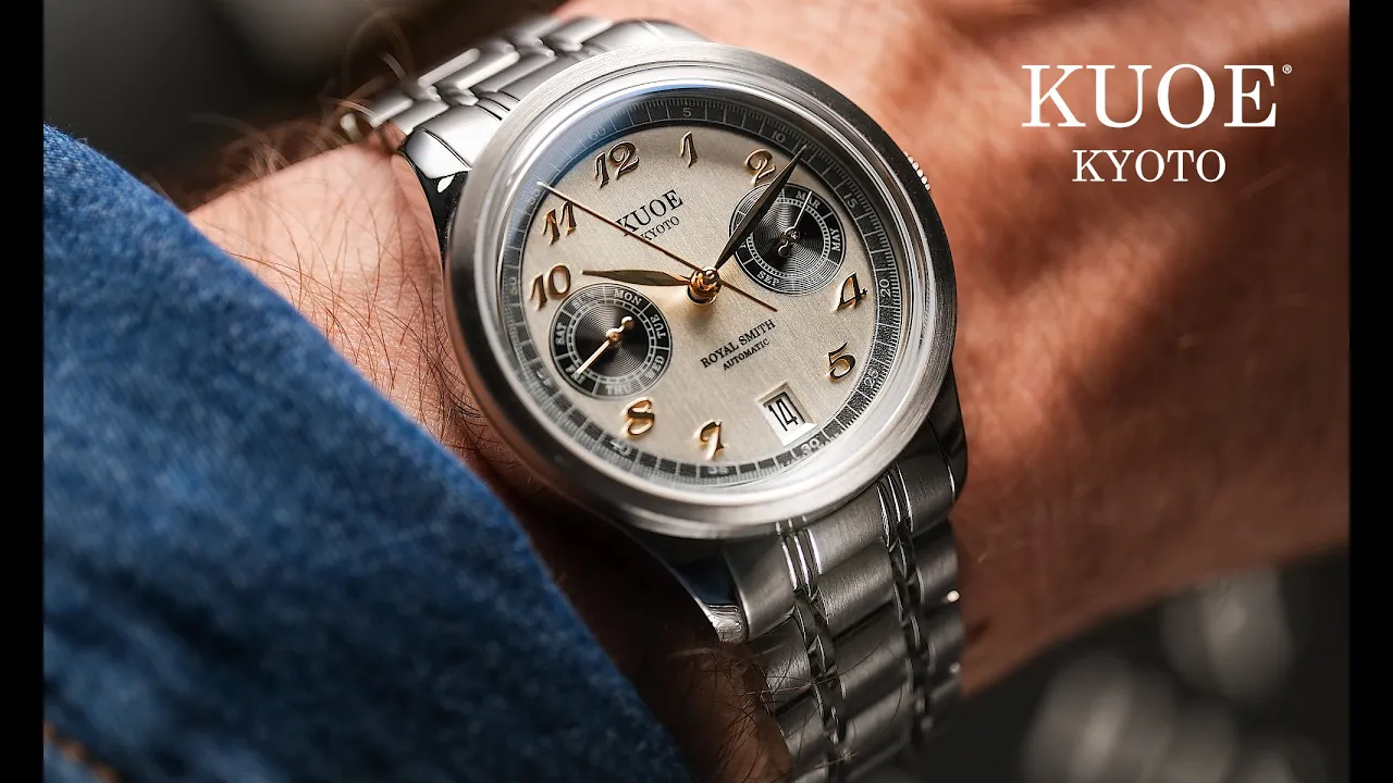 KUOE KYOTO — KUOE Kyoto Royal Smith Automatic Watch Showcase (YouTube video ad)
