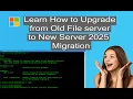 How to Migrate File Server from old server to new server with file permissions