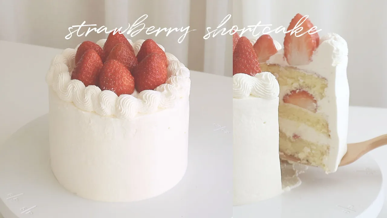 Cake Beginner Made 🍓Best Strawberry Shortcake🍓Recipe | SweetHailey