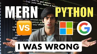 MERN Stack VS PYTHON Full Stack - Which One To Choose In 2024