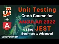 JEST complete tutorial - Intro JEST Unit Testing tutorial for Angular Techopsworld