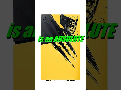 The Wolverine PS5 console! #gaming