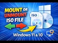 How to Mount or Unmount ISO File on Windows 11 GearUpWindows Tutorial