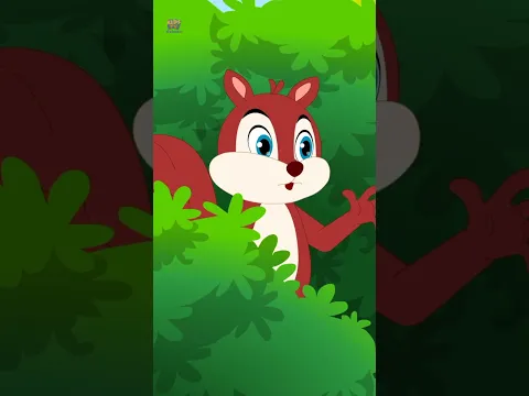 Ek Khiskoli Nani Hati, ખિસકોલી, Gujarati Rhymes, Squirrel Balgeet #shorts #gujaraticartoon #kidssong