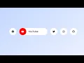 Social Media Buttons with Cool Hover Animation using only HTML CSS