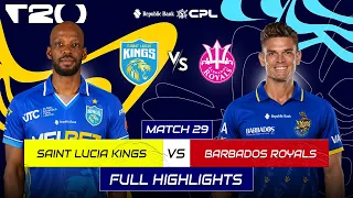 Full Highlights | Barbados Royals vs St Lucia Kings | CPL 2026 | tapmad