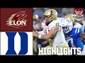 Elon Phoenix vs Duke Blue Devils Full Game Highlights ESPN College Football