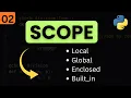 Python Tutorials - LEGB Rule Local And Global Scope global and non local Keyword